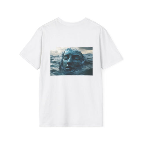 Surreal Face Melting Ocean T-Shirt