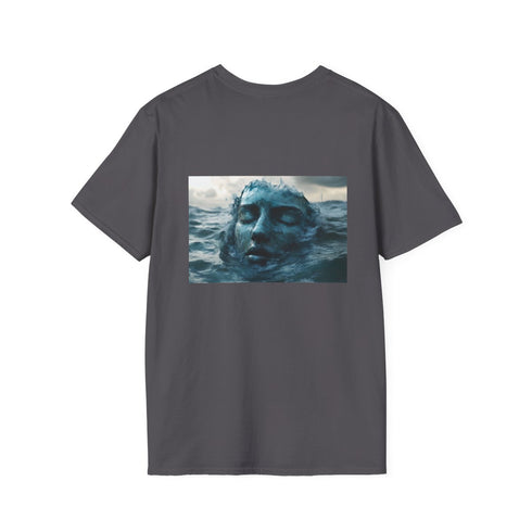 Surreal Face Melting Ocean T-Shirt