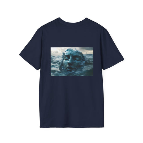Surreal Face Melting Ocean T-Shirt
