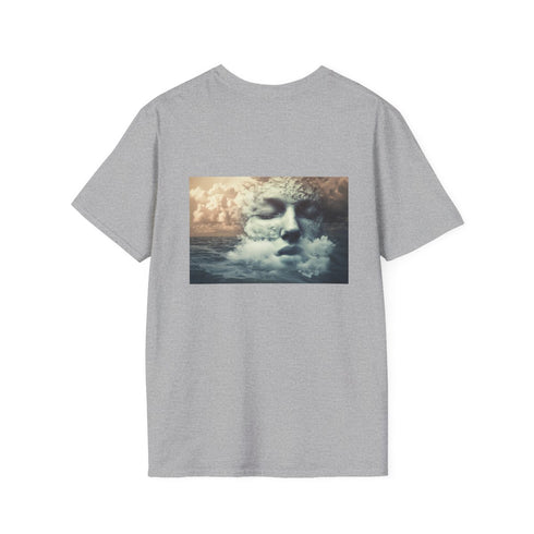 Surreal Melting Face Ocean Shirt