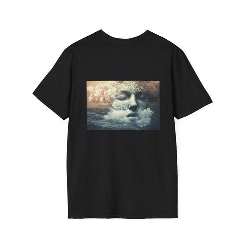 Surreal Melting Face Ocean Shirt