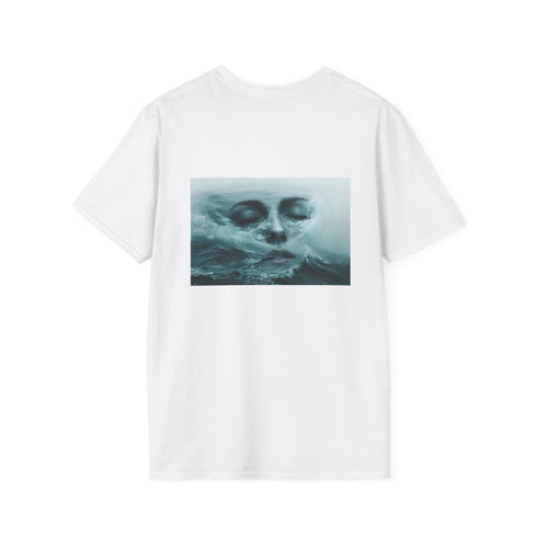 Surreal Melting Face Ocean T-Shirt