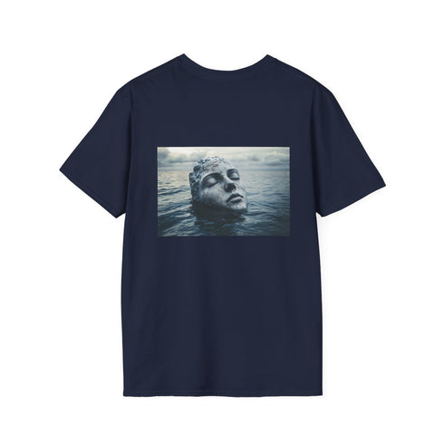 Surreal Ocean Face Melting T-Shirt