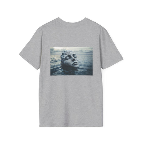 Surreal Ocean Face Melting T-Shirt