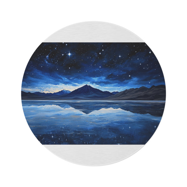 "Surreal Salt Flat Rug"
