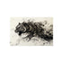 Swirling Ink Tiger Art Design