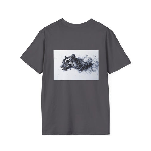 Swirling Ink Tiger Graphic Tee