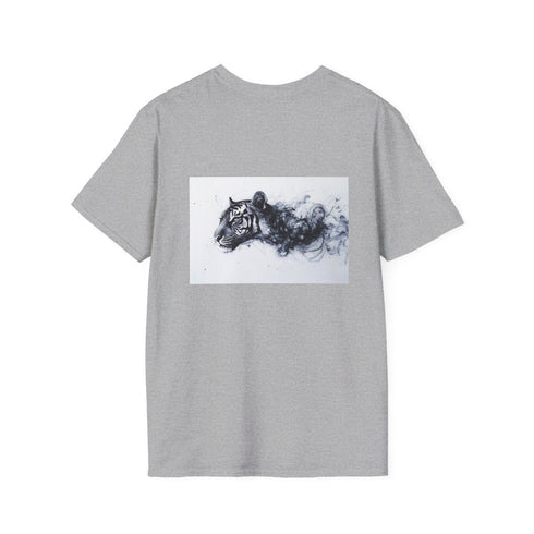 Swirling Ink Tiger Graphic Tee