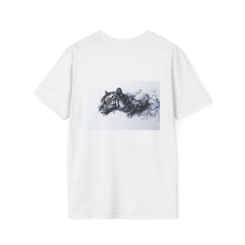 Swirling Ink Tiger Graphic Tee