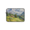 "Swiss Alps Watercolor Laptop Sleeve"