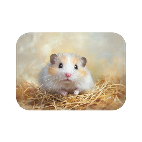 "Syrian Hamster Bliss Bath Mat"