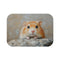 Syrian Hamster Cute Painting Luxury Memory Foam Bath Mat - Top View