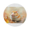 "Syrian Hamster Round Rug: Adorable Artwork"