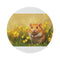 "Syrian Hamster Round Rug"