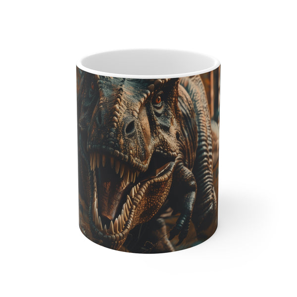 "T-Rex Roar: Jurassic Java Mug"