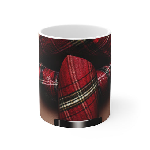 "Tartan Kiss Coffee Mug"