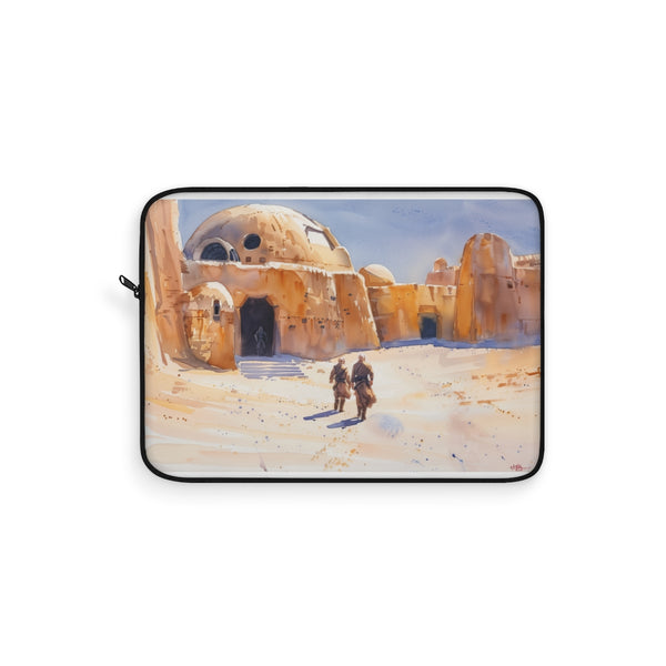 "Tatooine Star Wars Laptop Sleeve: Protect Your Tech in Galactic Style"