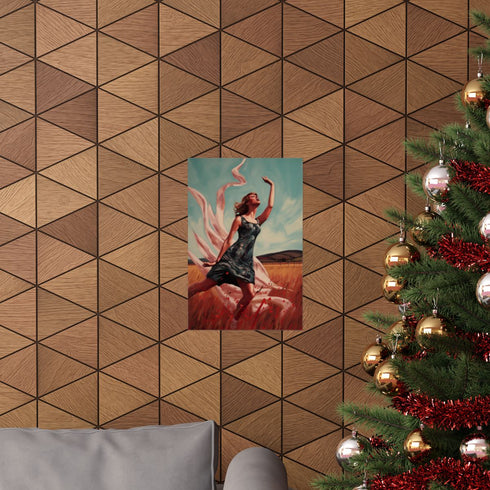 Taylor Swift poster made of matte paper, perfect for Valentine's Day.