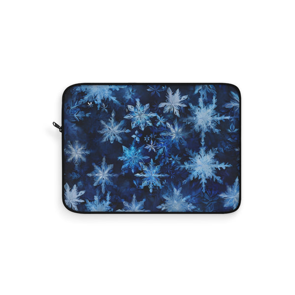 "Techy Chic Laptop Sleeve: Colorful Geometric Pattern"