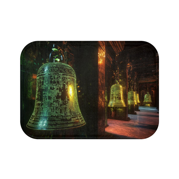 "Temple Bell Inspired Bath Mat"