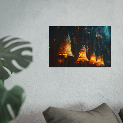 Temple Bells Glow with Code