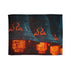 Temple Bells Glowing with Code Plush Fleece Throw Blanket