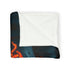 Temple Bells Glowing with Code Plush Fleece Throw Blanket