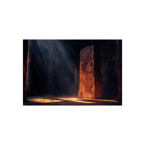 "Temple Monolith: 33 Echoes of Light"