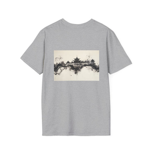 Temple Skyline Ink Ribbon T-shirt