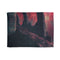 Temple Stairs Disappearing into Cosmos Plush Fleece Throw Blanket