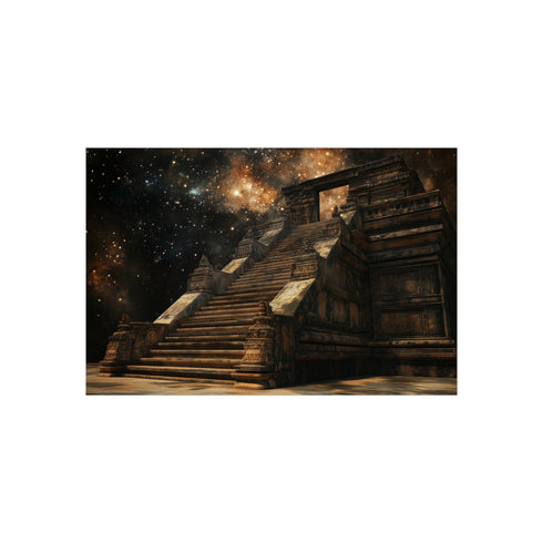 Temple Stairs Lead to Infinity