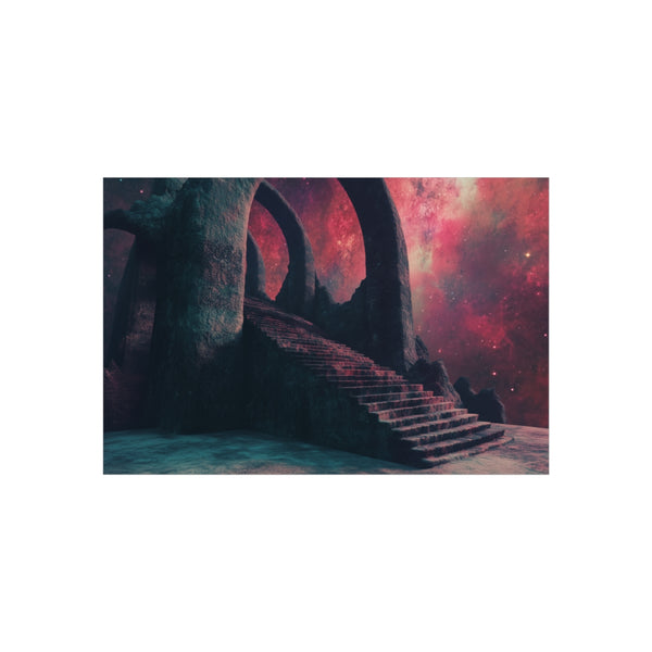 "Temple Stairway to Cosmic Infinity"