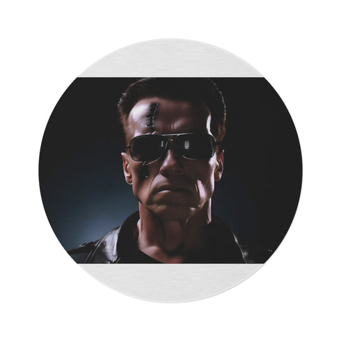 "Terminator Style Round Rug"