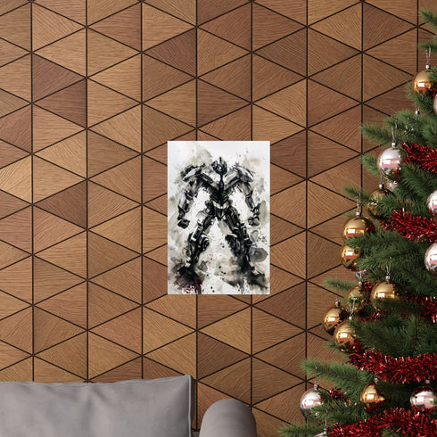 The Almighty Megatron: Ultimate Power poster, matte paper, 12" x 18".