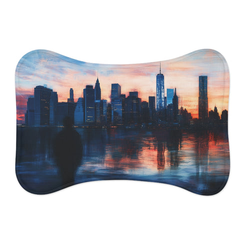 "The Big Apple Pet Mat: Luxurious Comfort for Your Furry Friend"