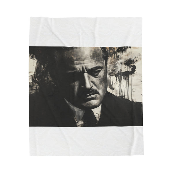"The Godfather Plush Blanket: Brando"