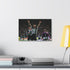 Legendary goal-scoring striker canvas print for football fans.