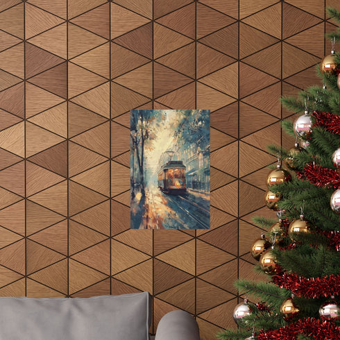 Quiet Beauty of Paris Matte Paper Poster 12" x 18"