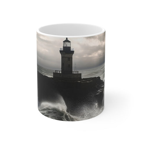 "The Stormy Shore Coffee Mug"