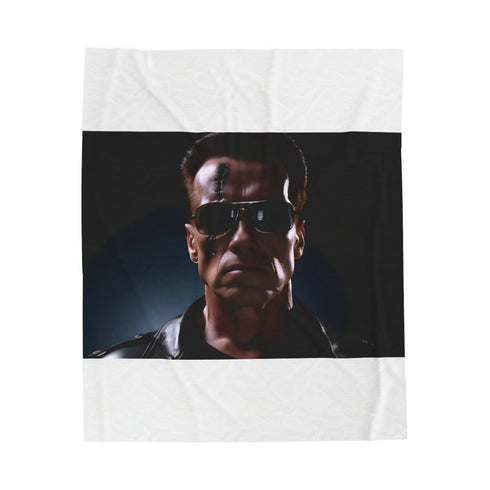 "The Terminator Plush Blanket: Ultimate Comfort"