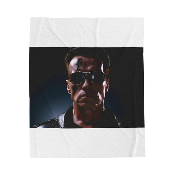 "The Terminator Plush Blanket: Ultimate Comfort"