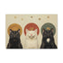 "Three Amigos Feline Trio Canvas"