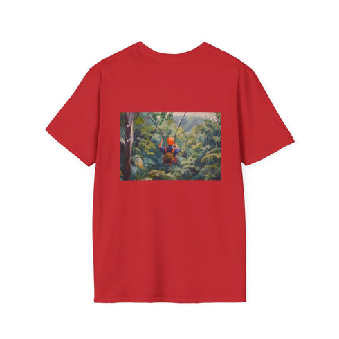 Thrilling Jungle Zipline Adventure Shirt