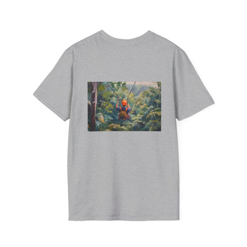 Thrilling Jungle Zipline Adventure Shirt