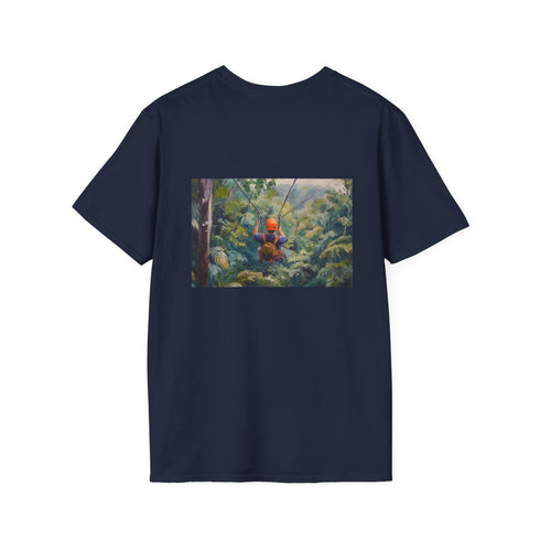 Thrilling Jungle Zipline Adventure Shirt