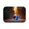 "Thundering Canyon Lightning Bath Mat"