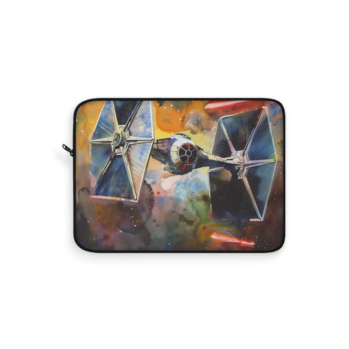 "Tie Fighter Star Wars Laptop Sleeve: Galactic Protection"