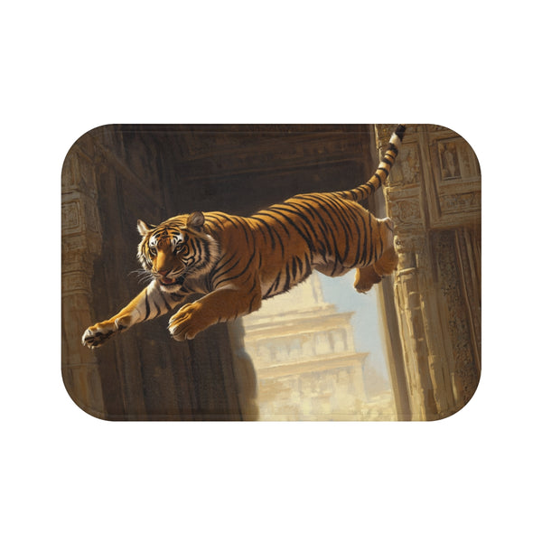Tiger Bath Mat with Portals.