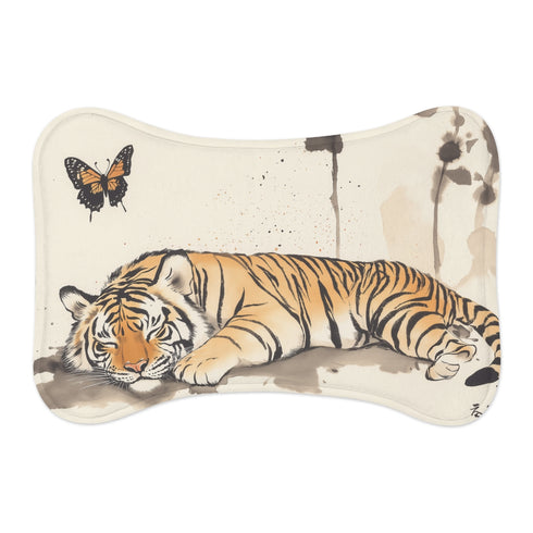 "Tiger Dream: Illustrated Pet Mat"