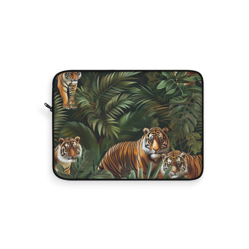 "Tiger Jungle Safari Laptop Sleeve"